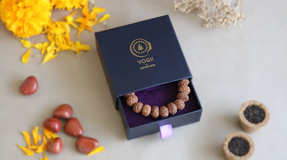 Lab Certified 7 Mukhi Rudraksha Bracelet | Protection